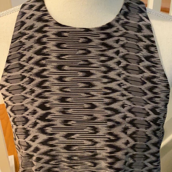 Joie Snakeskin Python Aztec silk print Tank Top - Picture 5 of 7